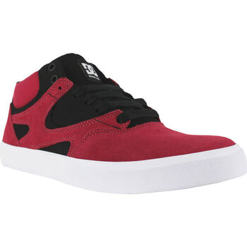 Sapatos PSGm Sapatilhas DC Shoes Kalis vulc mid ADYS300622 ATHLETIC RED/BLACK (ATR) Vermelho