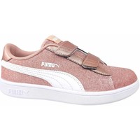 Sapatos Criança Sapatilhas Puma Smash V2 Glitz Glam V PS Rosa