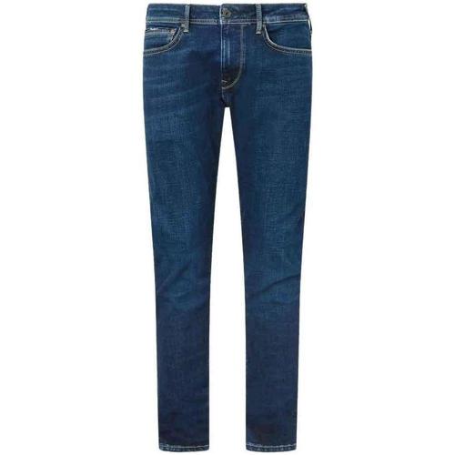 Textil Homem Tom Tailor Aedan Jeans mit geradem Schnitt in Blau Pepe jeans  Azul