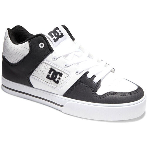 Sapatos Homem Sapatilhas DC Shoes Kinos Pure mid ADYS400082 WHITE/BLACK/WHITE (WBI) Branco