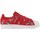 Sapatos Mulher Sapatilhas adidas jersey Originals Superstar Vermelho