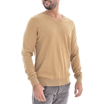 Textil Homem camisolas Camiseta blanca Newport de Calvin Klein Golf J30J322058 Bege