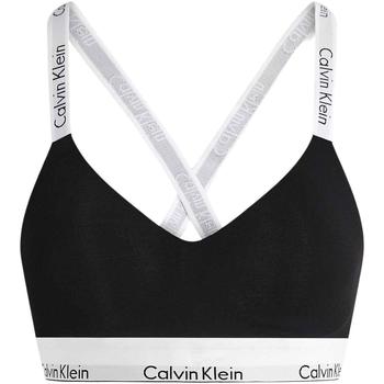 Textil Mulher Tops e soutiens de desporto Calvin Klein Jeans  Preto