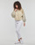 Textil Mulher Sweats Converse FASHION CROPPED Branco / Multicolor