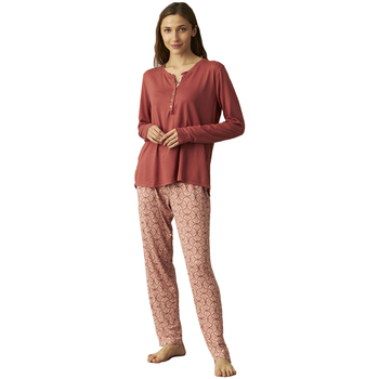 Textil Mulher Pijamas / Camisas de dormir J And J Brothers JJBCP0201 Vermelho
