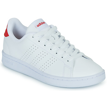 Sapatos Sapatilhas adidas chart Sportswear ADVANTAGE Branco / Vermelho