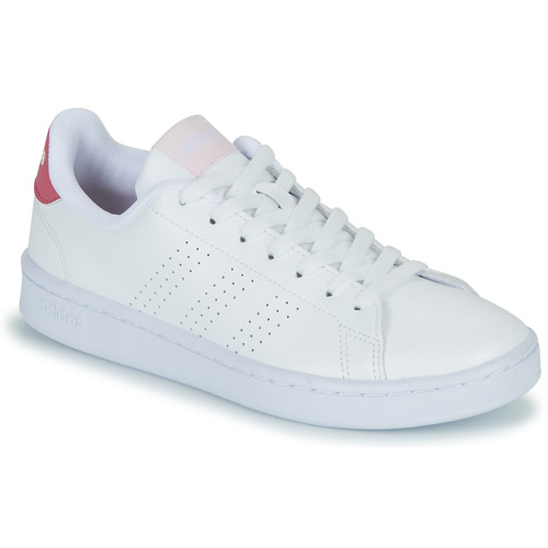 Sapatos Mulher Sapatilhas ballerine Adidas Sportswear ADVANTAGE Branco / Rosa