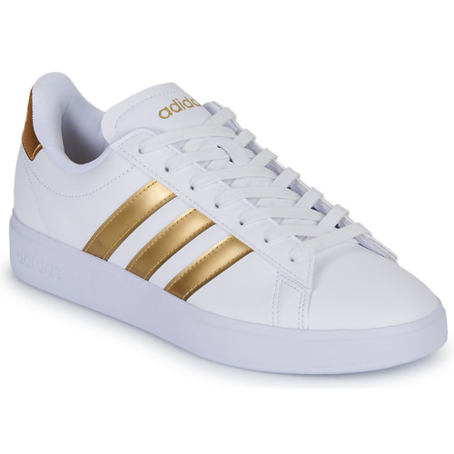 Sapatos Mulher Sapatilhas xeno adidas Sportswear GRAND COURT 2.0 Branco / Ouro