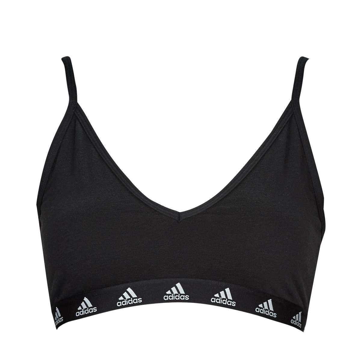 Adidas Sportswear 3S CRO Blue - Fast delivery  Spartoo Europe ! - Clothing Sport  bras Women 24,80 €