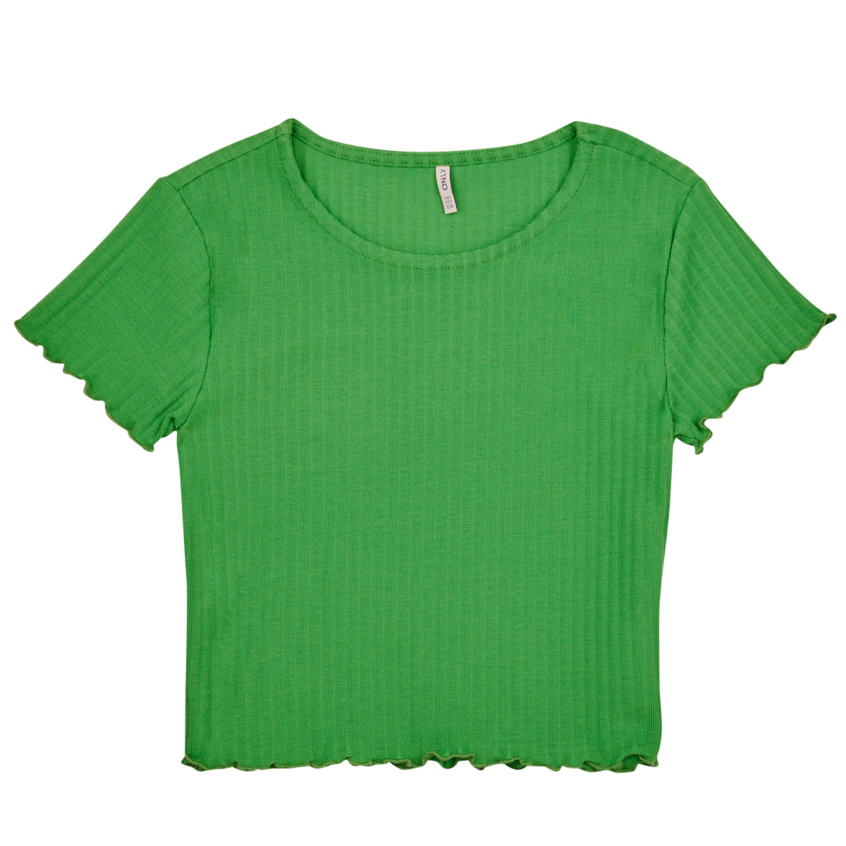 Textil Rapariga cropped quilted down jacket KOGNELLA S/S O-NECK TOP NOOS JRS Verde
