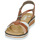 Sapatos Mulher Sandálias Rieker V3657-81 Conhaque