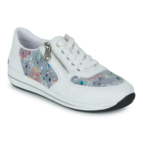 Sapatos Mulher Sapatilhas Rieker  Branco / Multicolor
