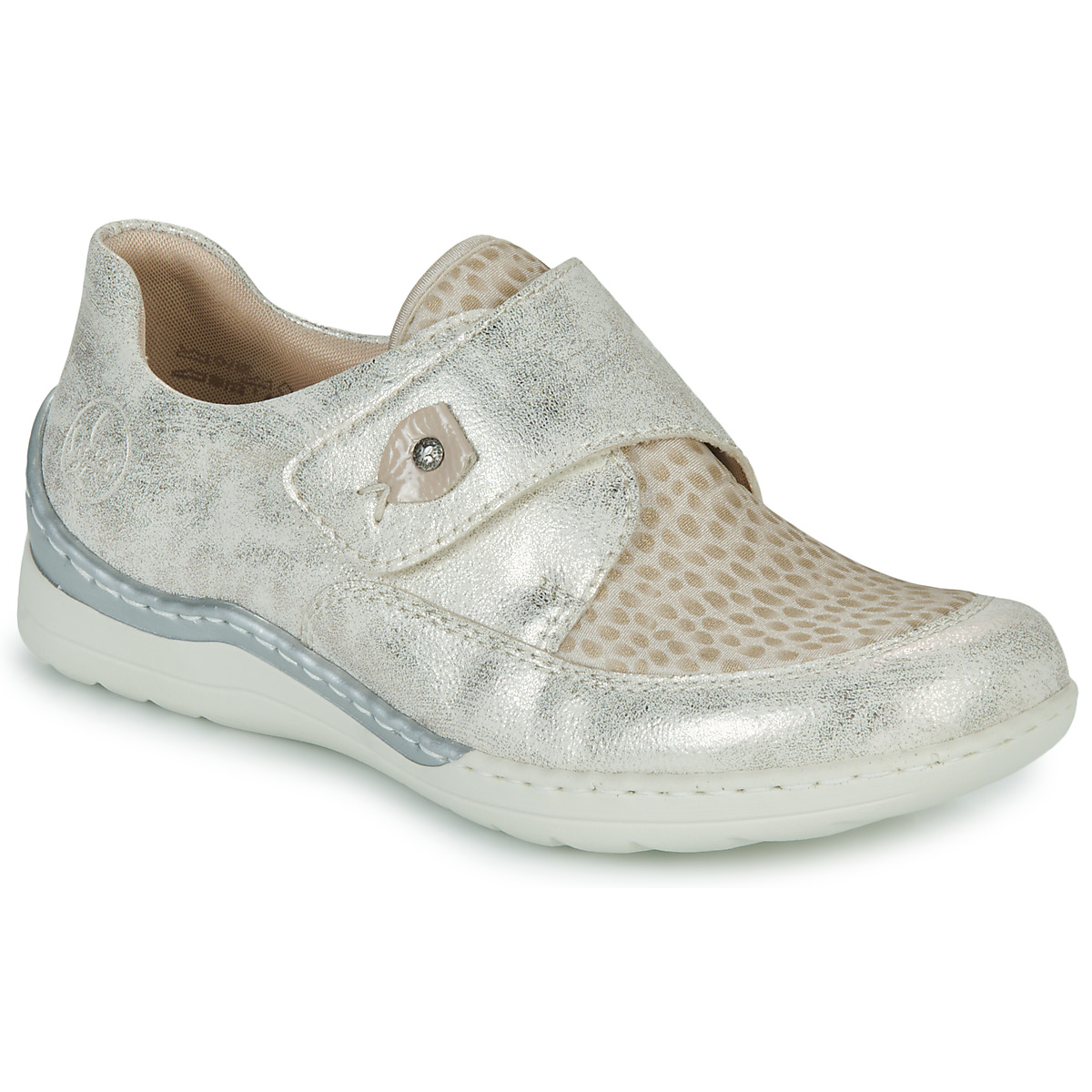 Sapatos Mulher Sapatilhas Rieker 48951-90 Cinza