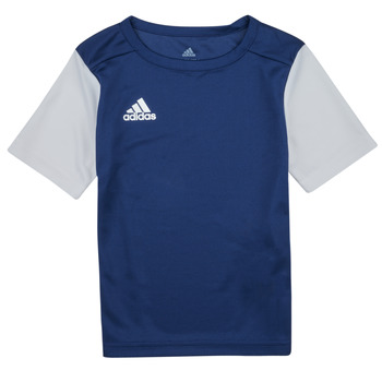 Textil Rapaz T-Shirt mangas curtas adidas Performance ESTRO 19 JSYY Azul / Escuro