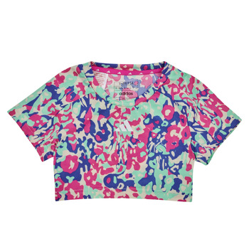 Textil Rapariga T-Shirt mangas curtas adidas Performance TR-ES AOP T Multicolor