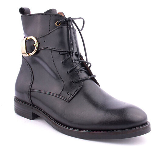 Sapatos Mulher Botins Wilano L Ankle Sneake boots CASUAL Preto