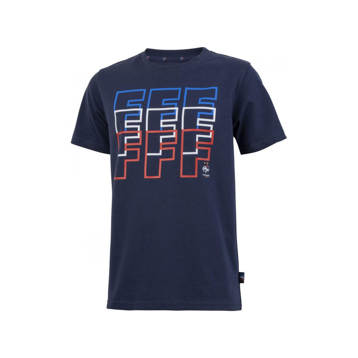 Textil Rapaz T-shirts Tee-shirt e Pólos FFF  Azul