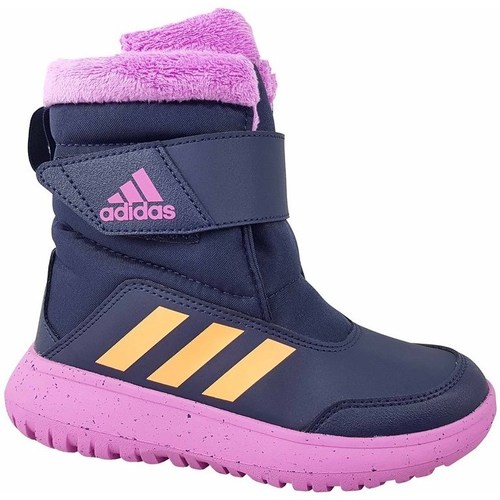 Sapatos Criança Botas adidas Originals Winterplay C Roxo, Azul marinho