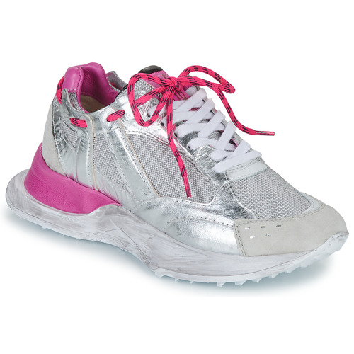 Sapatos Mulher Sapatilhas Airstep / A.S.98 LOWCOLOR Prata / Rosa
