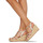 Sapatos Mulher Sandálias Unisa LATRE Ouro / Bege
