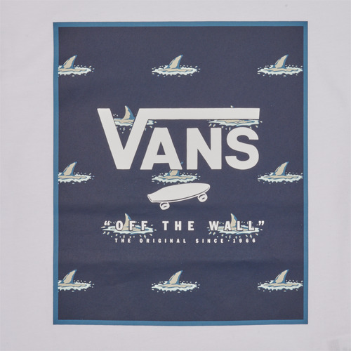 Vans PRINT BOX BOYS Branco / Azul