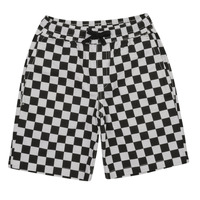 Textil Rapaz Shorts / Bermudas Vans RANGE ELASTIC WAIST SHORT II BOYS Branco / Preto