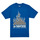 Textil Rapaz T-Shirt mangas curtas Vans VN0A5KRO9EU1 REFLECTIVE CHECKERBOARD FLAME SS Azul