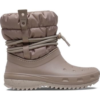 Sapatos Mulher chinelos Crocs Crocs™ Classic Neo Puff Luxe Boot Women's Mushroom