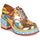 Sapatos Mulher Sapatos Irregular Choice AMAZON WARRIOR Ouro / Vermelho / Azul