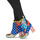 Sapatos Mulher Botins Irregular Choice STRONGER TOGETHER Azul / Vermelho / Ouro