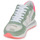 Sapatos Mulher Sapatilhas Philippe Model TRPX LOW WOMAN Verde / Rosa / Fluo