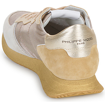 Philippe Model TRPX LOW WOMAN Bege / Ouro