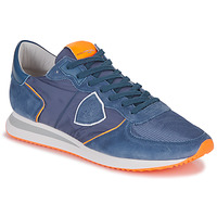 Sapatos Homem Sapatilhas Philippe Model TRPX LOW MAN Azul / Laranja