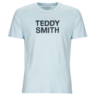Textil Sweatshirtm T-Shirt mangas curtas Teddy Smith TICLASS BASIC MC Azul / Claro