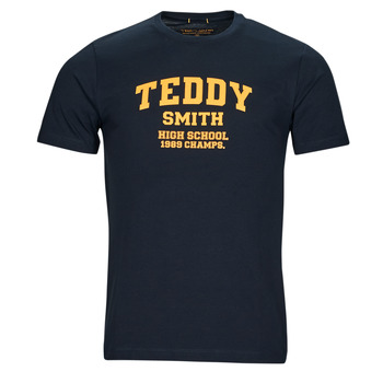 Textil Homem T-Shirt mangas curtas Teddy Smith T-SETH MC Marinho