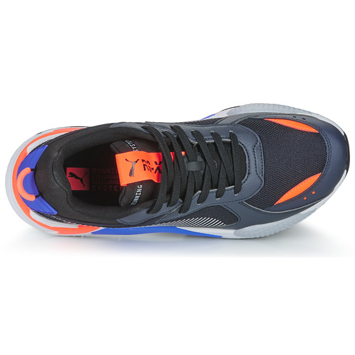 Puma RS Preto / Laranja / Azul