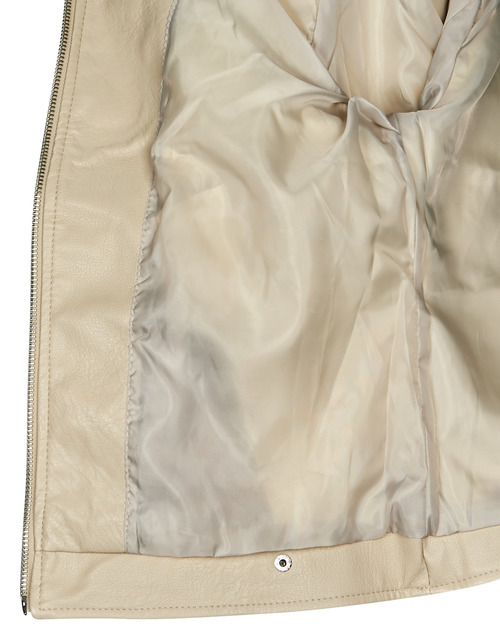 Vero Moda VMLOVE LAVINE SHORT COATED JACKET Bege