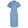 Textil Mulher Vestidos compridos Vero Moda VMBUMPY SS CALF SHIRT housut DRESS NOOS Azul / Blc