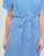 Textil Mulher Vestidos compridos Vero Moda VMBUMPY SS CALF SHIRT housut DRESS NOOS Azul / Blc
