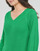 Textil Mulher camisolas Vero Moda VMNEWLEXSUN LS DOUBLE V-NCK BLOU GA REP2 Verde