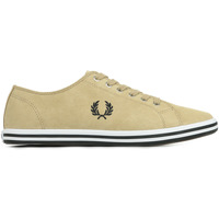 Sapatos Homem Sapatilhas Fred Perry Kingston Suede Bege