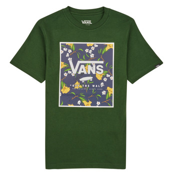 Textil Criança T-Shirt mangas curtas Vans BY PRINT BOX BOYS Verde