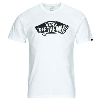 Textil Homem T-Shirt mangas curtas Vans zwart OTW CLASSIC FRONT SS TEE Branco
