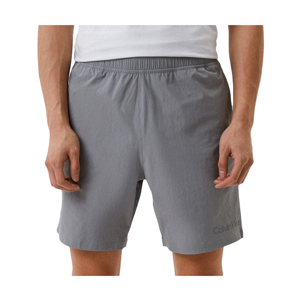 Textil Homem Shorts / Bermudas Calvin Klein Jeans  Cinza