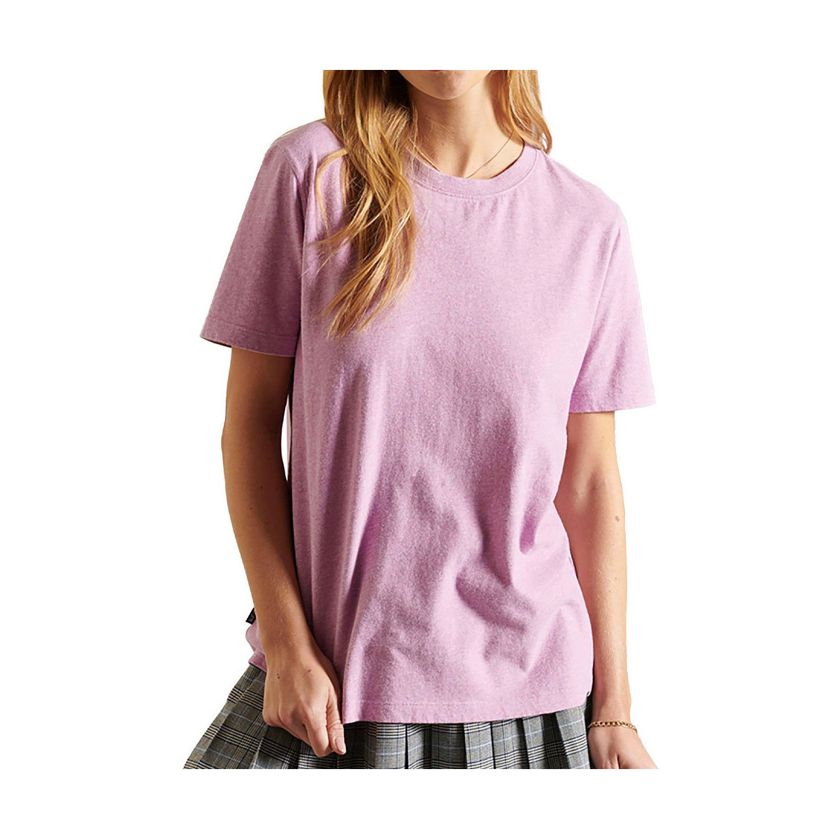 Textil Mulher T-shirts e Pólos Superdry  Violeta