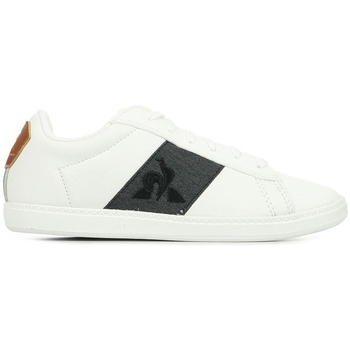 Sapatos Rapaz Sapatilhas Senses & Shoes COURTCLASSIC GS BLACK JEA Branco