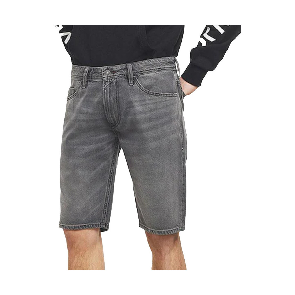Textil Homem Shorts / Bermudas Diesel  Cinza