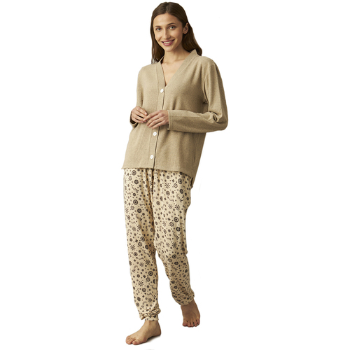 Textil Mulher Pijamas / Camisas de dormir J&j Brothers JJBCP1101 Multicolor
