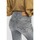 Textil Mulher Calças de ganga Le Temps des Cerises Jeans push-up regular cintura alta PULP, 7/8 Cinza