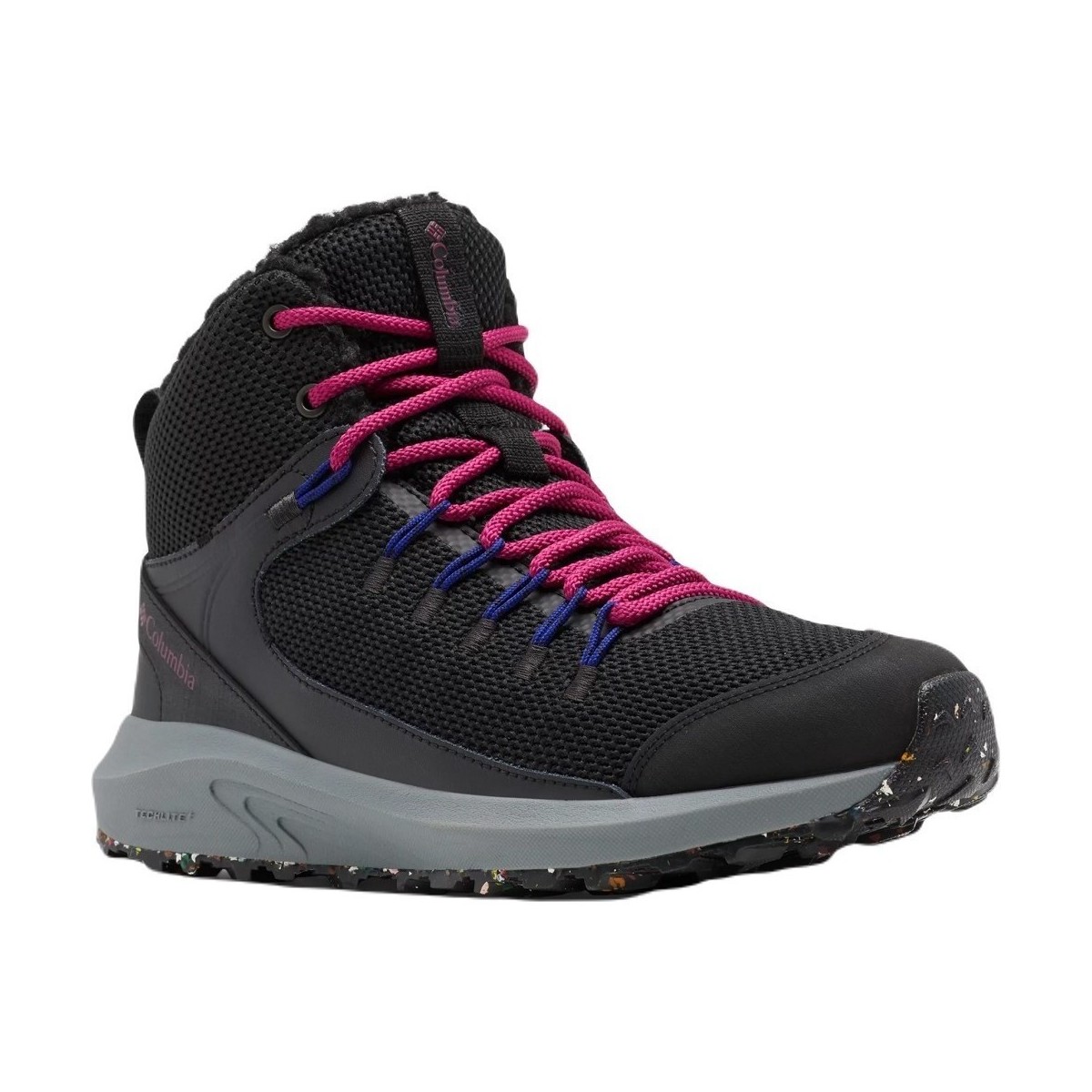 Sapatos Mulher Botas baixas Columbia Trailstorm Mid Waterproof Preto